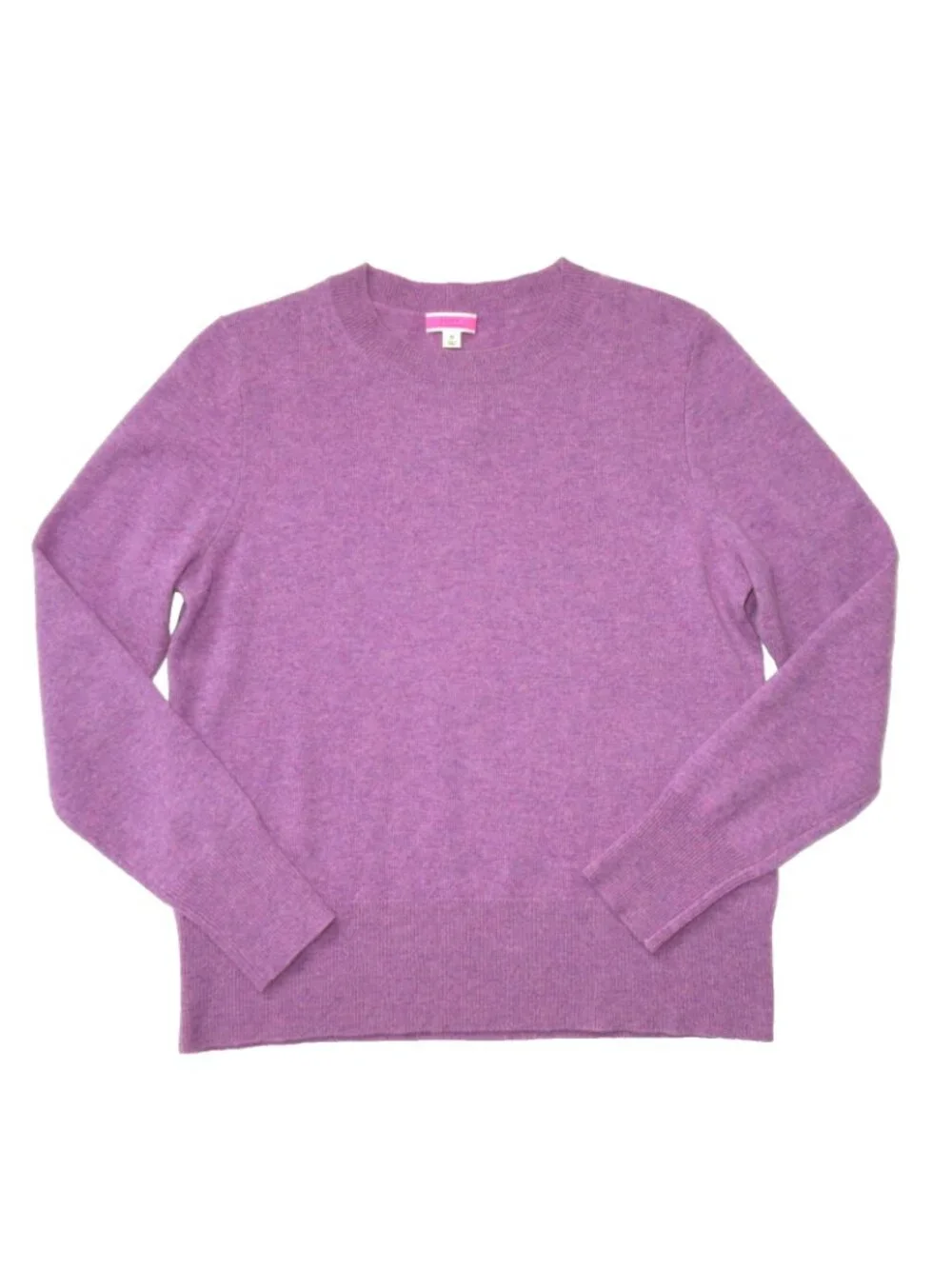 NWT J.Crew BA400 Cashmere Classic-fit Crewneck Sweater in Floral Multi Heather S